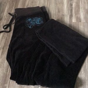 Juicy Couture Bootleg Velour Pants